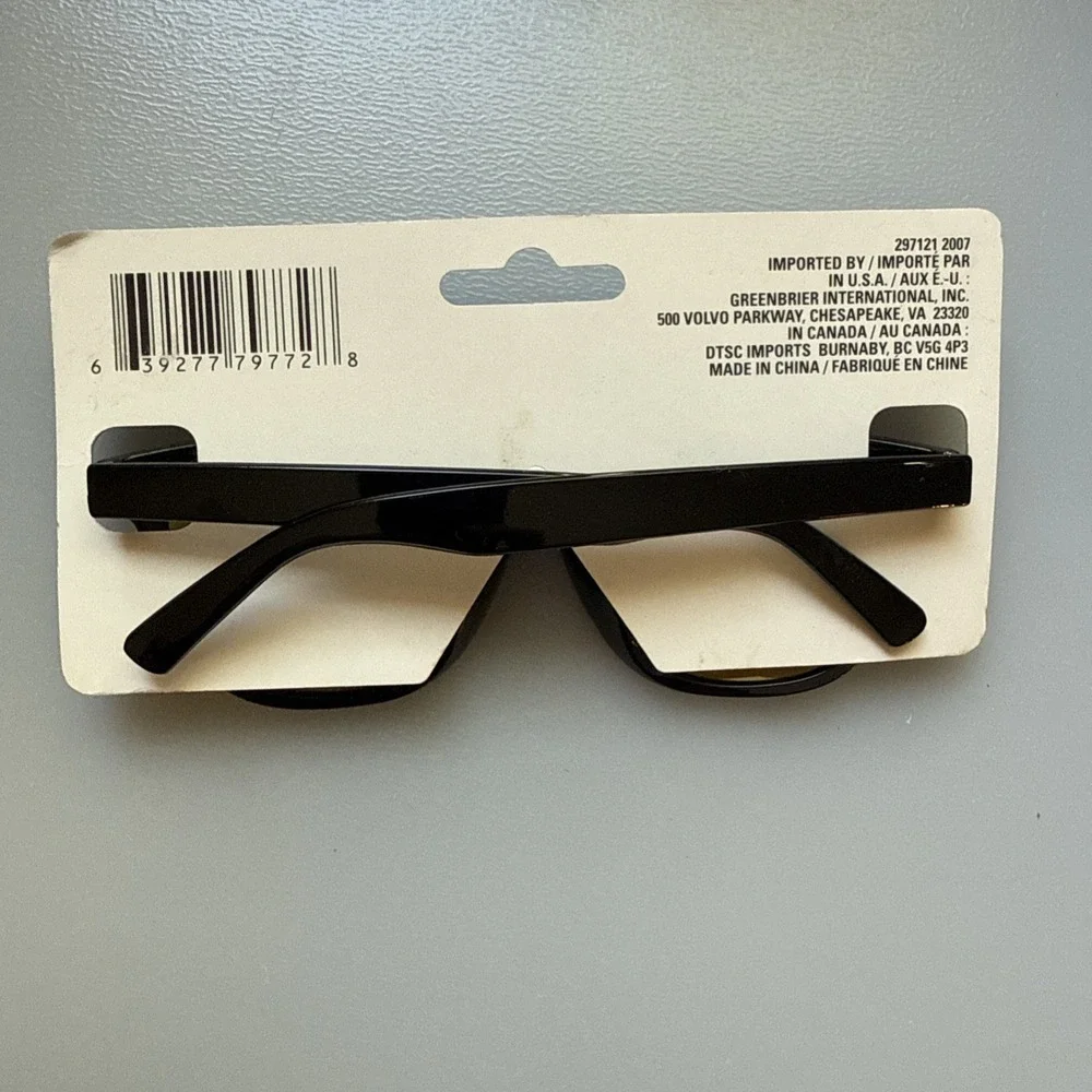 Night Sight Polarized HD Night Driving Vision Glasses  As Seen On TV OnTel, New